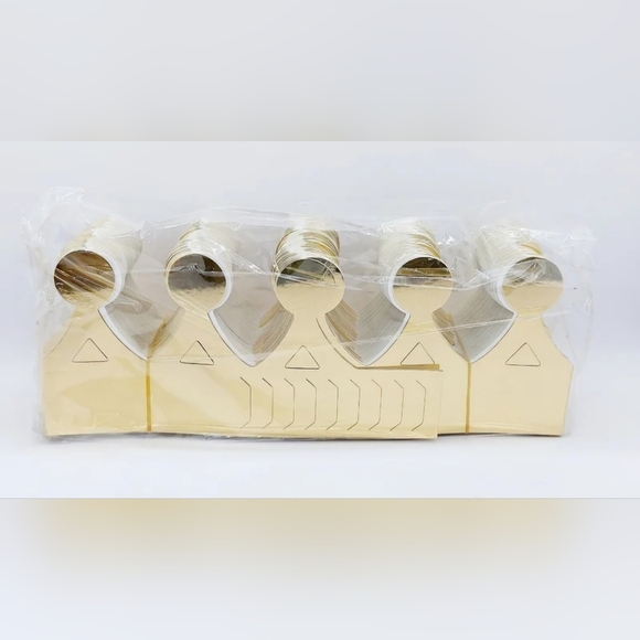 50 Pieces Paper Crowns Gold Birthday New Year Crowns Party Crowns - Picture 3 of 4